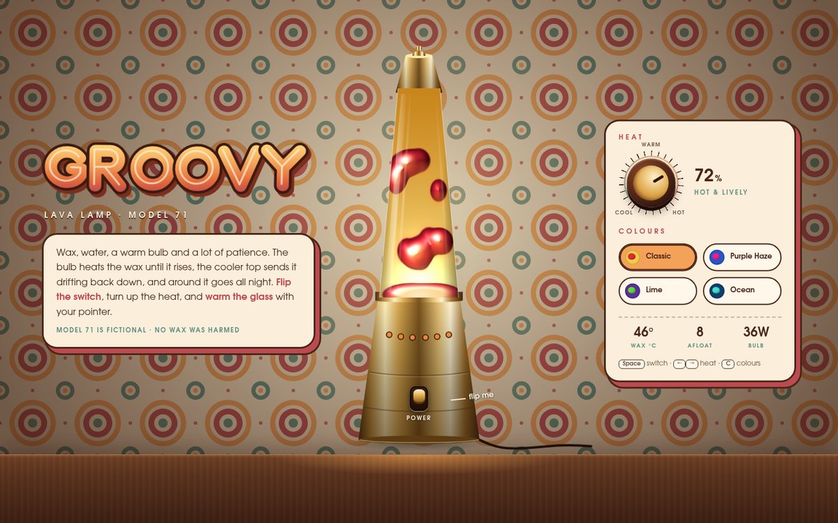 Vista previa de GROOVY — Lava Lamp