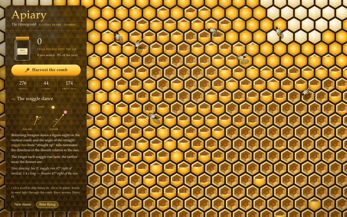 Vista previa de Apiary — The Honeycomb