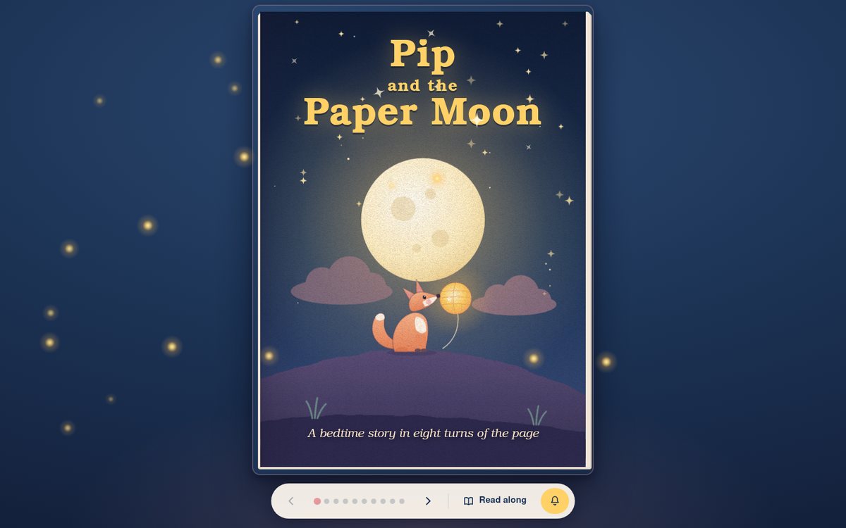 Vista previa de Pip and the Paper Moon
